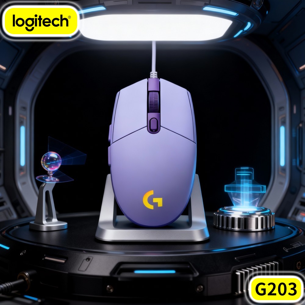 Logitech Mouse G203 - Logitech G203 Bedrade Gaming Muis Directe