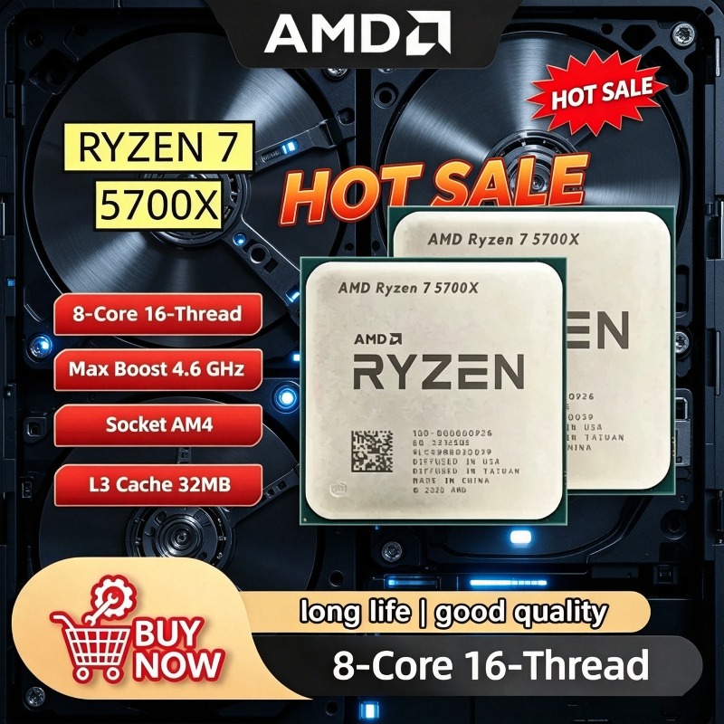 Amd Cpu Ryzen 7 - AMD Ryzen 7 5700X ontgrendelde desktop