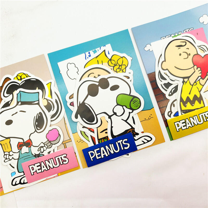 Laptop Accessories Bag - Cartoon Snoopy Waterdichte Stickers Kawaii Ins