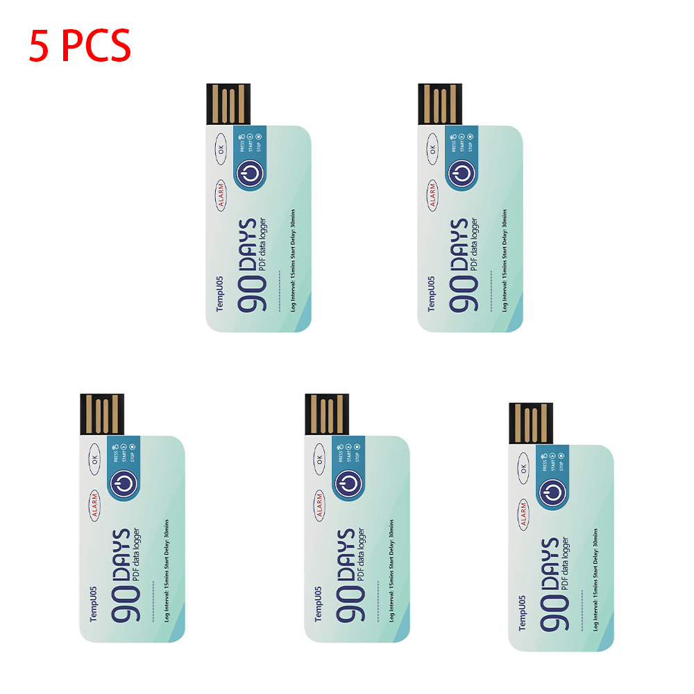 Monitor Portable Usb - 5 stks/partij TempU05 Temperatuur Datalogger 10000