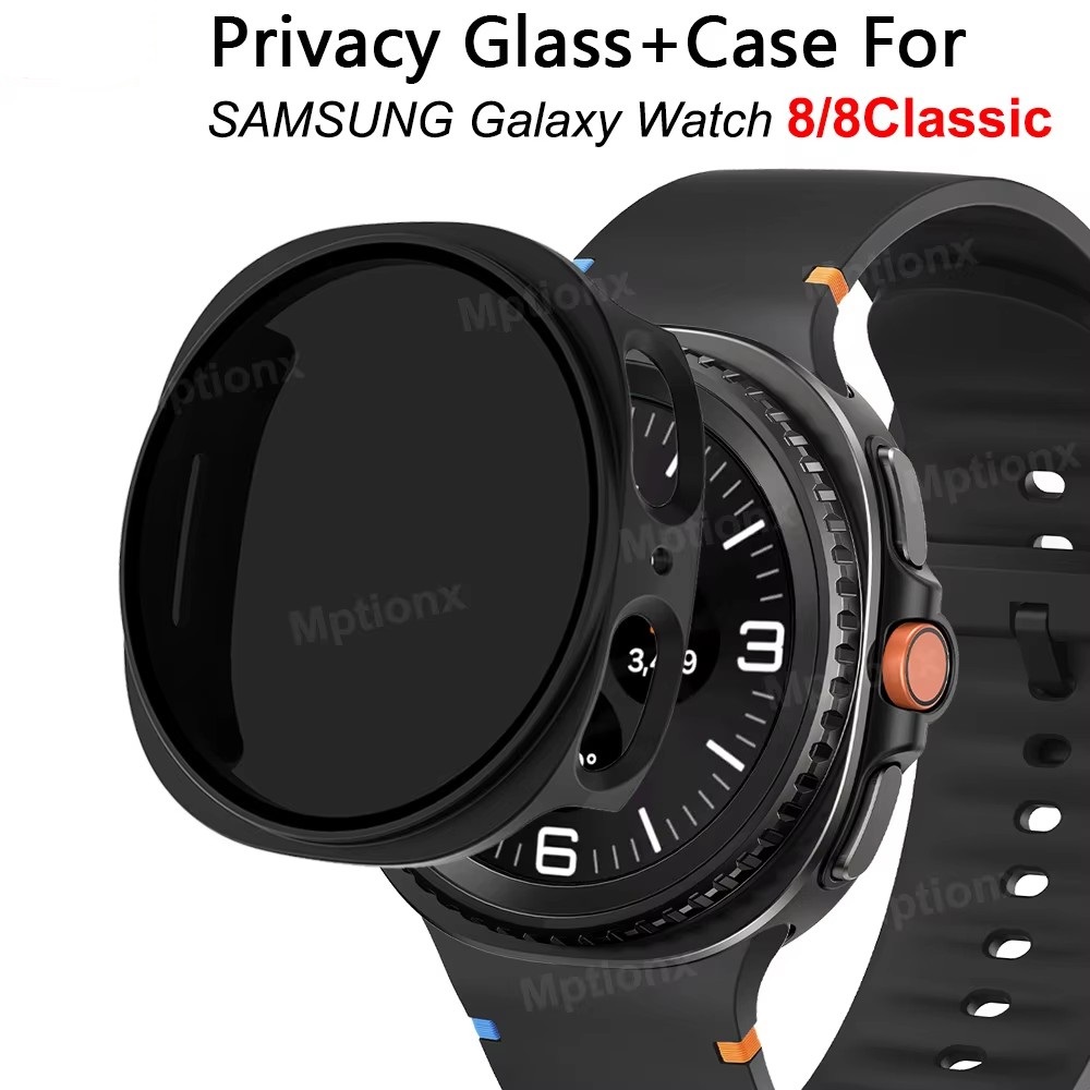 Privacy Screen Filter - Privacy Glas + Case Voor Samsung