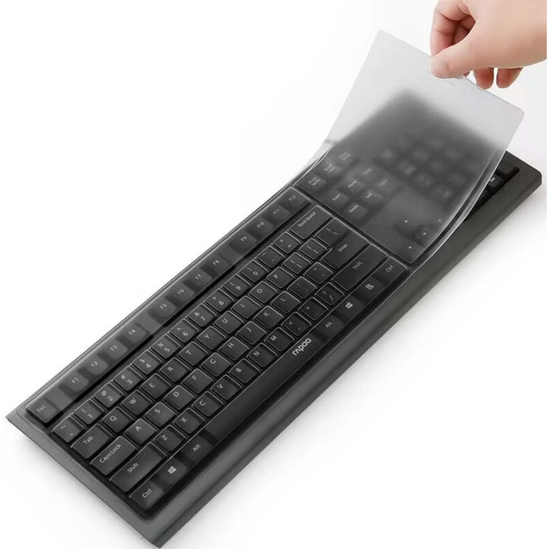 Keyboard Cover Silicone - Dunne zachte siliconen toetsenbordbeschermer, universeel passend