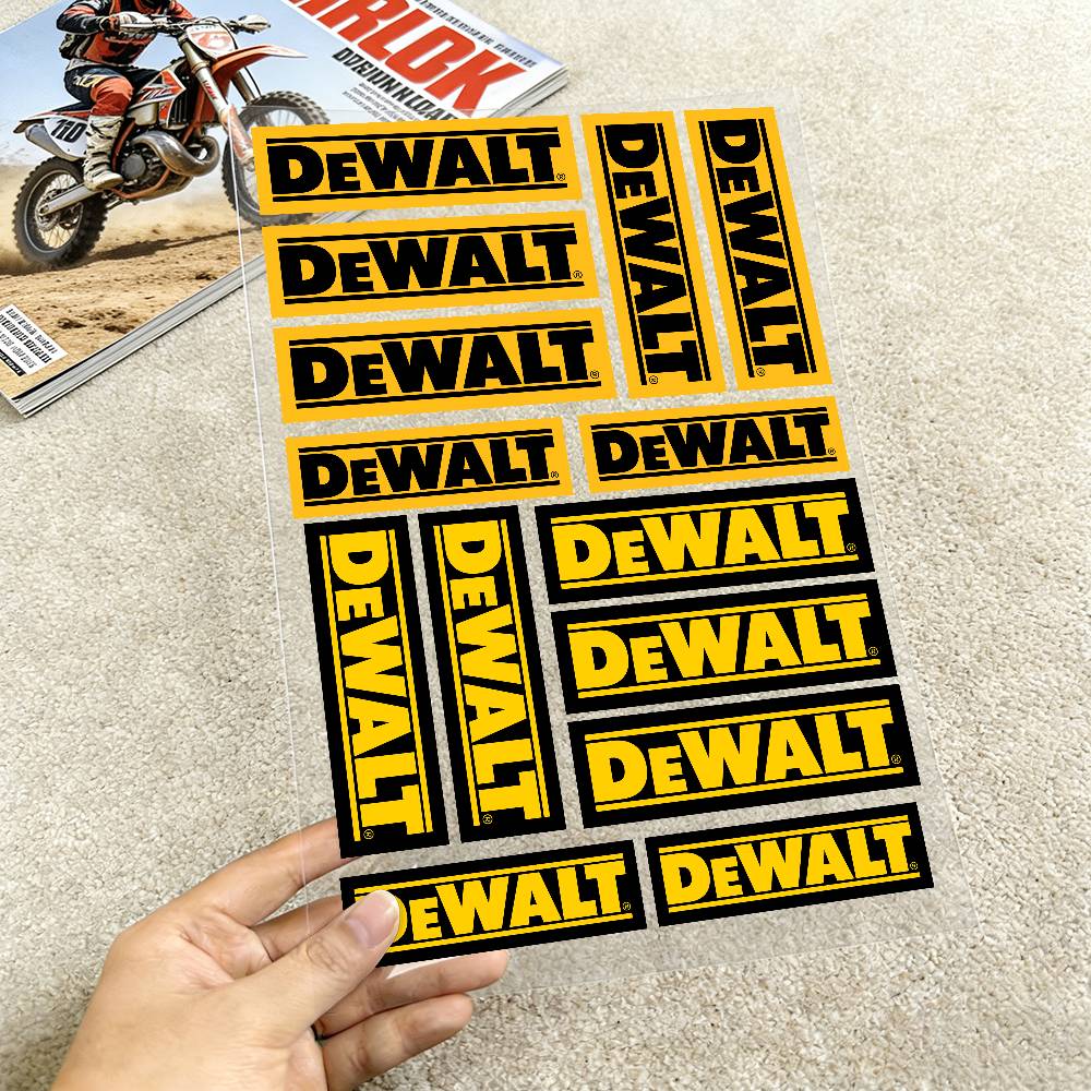 Laptop Accessories Ideas - Stickers Moto Sticker voor DeWalt Auto