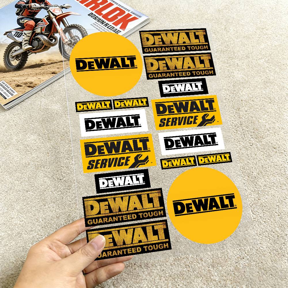 Laptop Accessories Ideas - Stickers Moto Sticker voor DeWalt Auto
