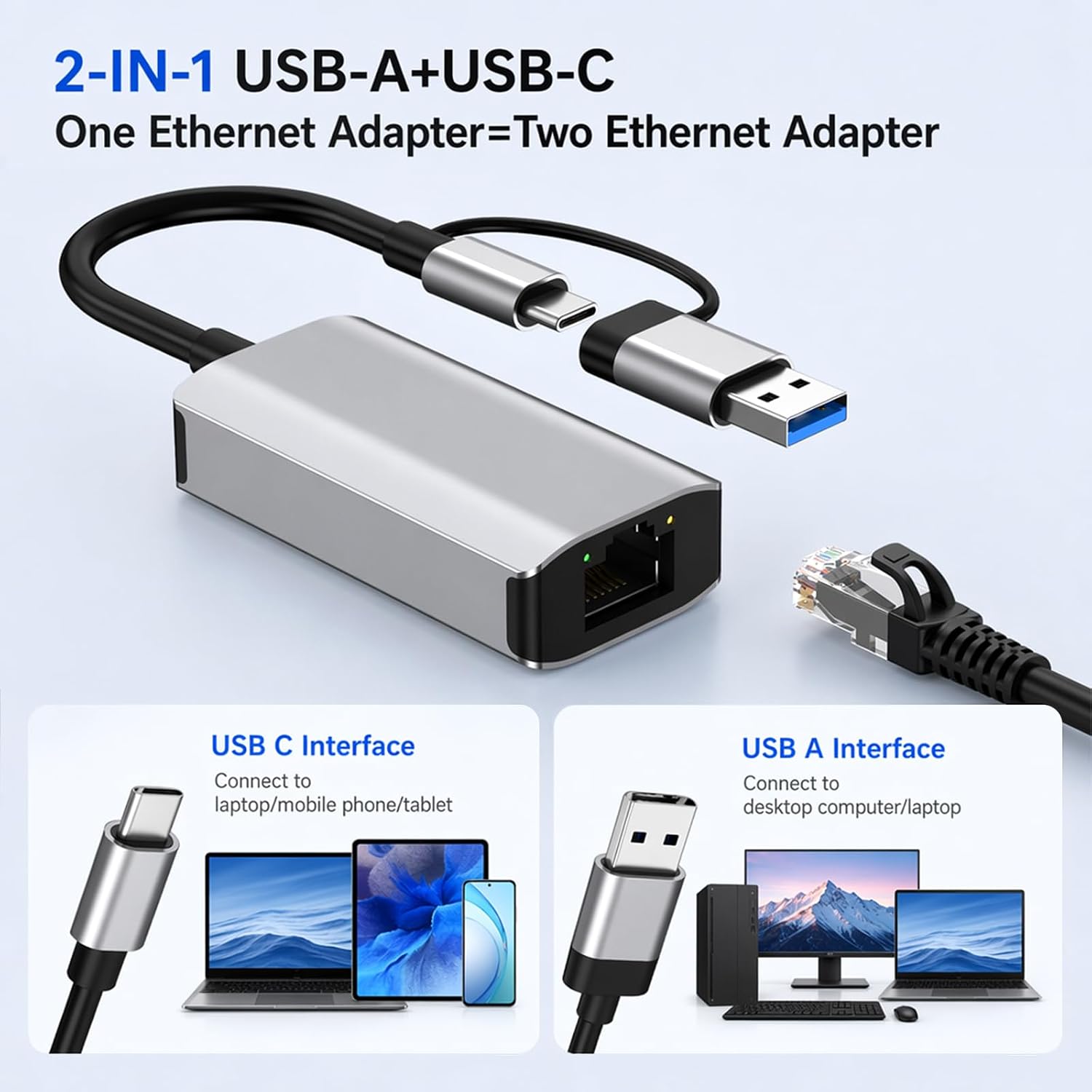 2,5G (2500 Mbps) USB 3.0 Type- - Laptop Accessories Ideas recensie en prijs