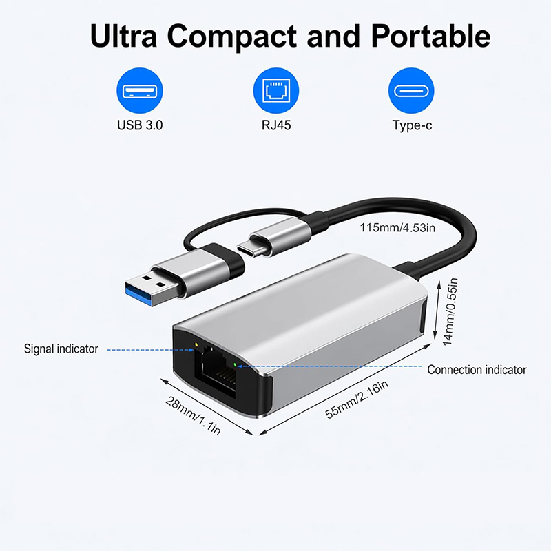 2,5G (2500 Mbps) USB 3.0 Type- - Laptop Accessories Ideas recensie en prijs