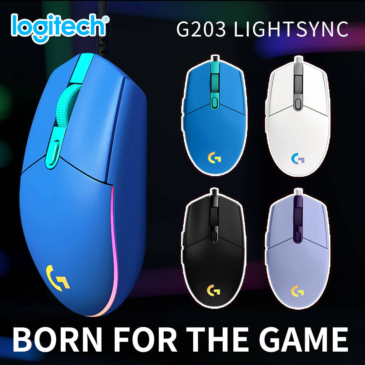 Logitech G203 Prodigy RGB Bedr - Logitech Mouse G203 recensie en prijs