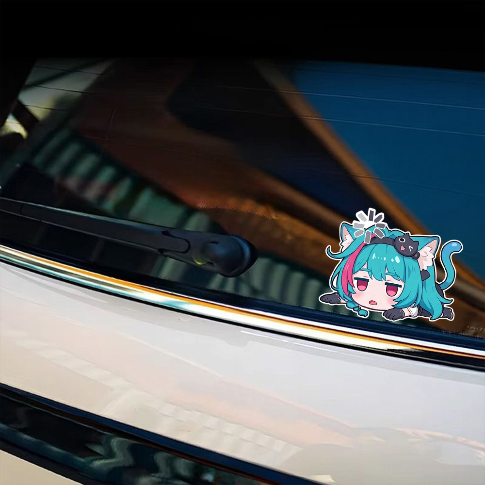 Anime Meisje Auto Stickers Nev - Laptop Accessories Price recensie en prijs