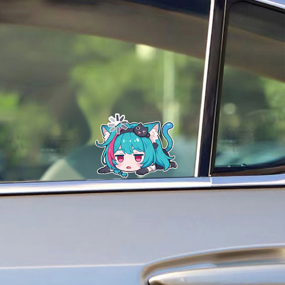 Anime Meisje Auto Stickers Nev - Laptop Accessories Price recensie en prijs