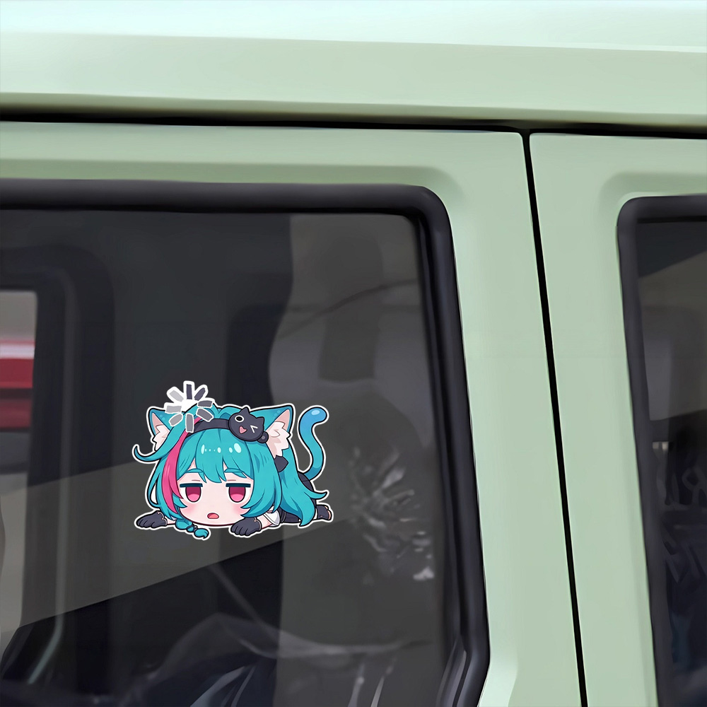 Anime Meisje Auto Stickers Nev - Laptop Accessories Price recensie en prijs