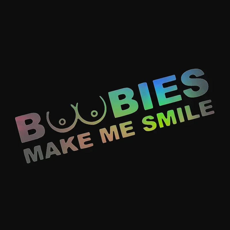 BOOBIES Make Me Smile Autostic - Laptop Accessories Ideas recensie en prijs