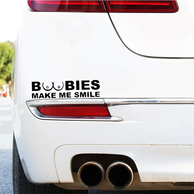 BOOBIES Make Me Smile Autostic - Laptop Accessories Ideas recensie en prijs