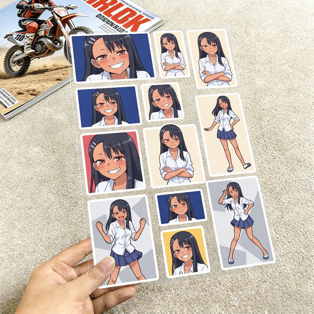 Miss Nagatoro Anime Stickers A - Laptop Accessories Ideas recensie en prijs
