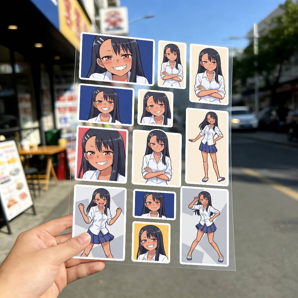 Miss Nagatoro Anime Stickers A - Laptop Accessories Ideas recensie en prijs