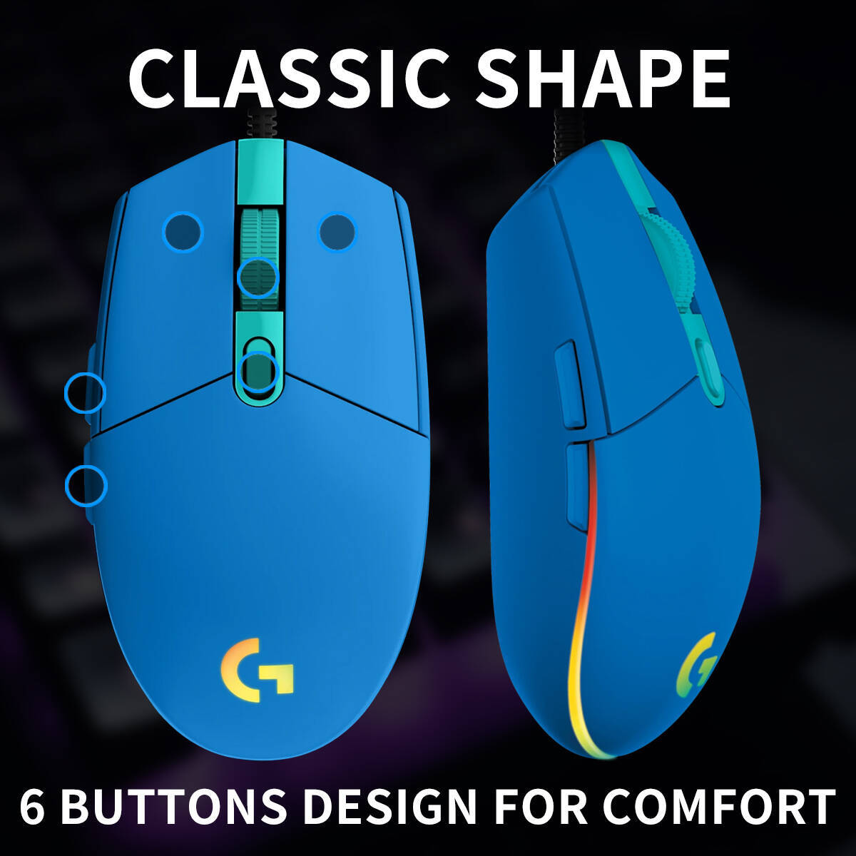 Logitech G203 Prodigy RGB Bedr - Logitech Mouse G203 recensie en prijs