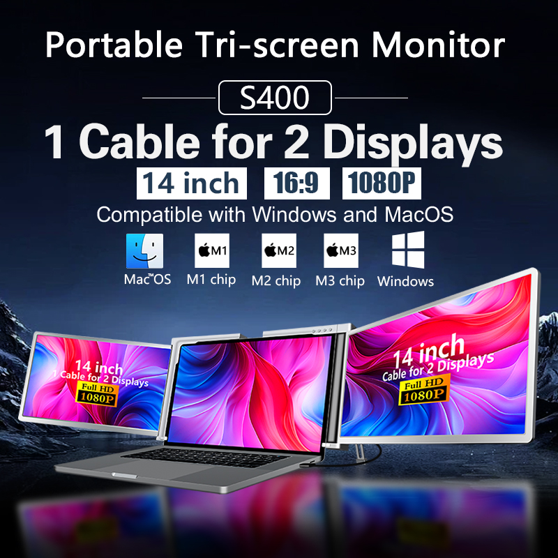 14 inch dubbele monitor draagb - Monitor Portable Usb recensie en prijs