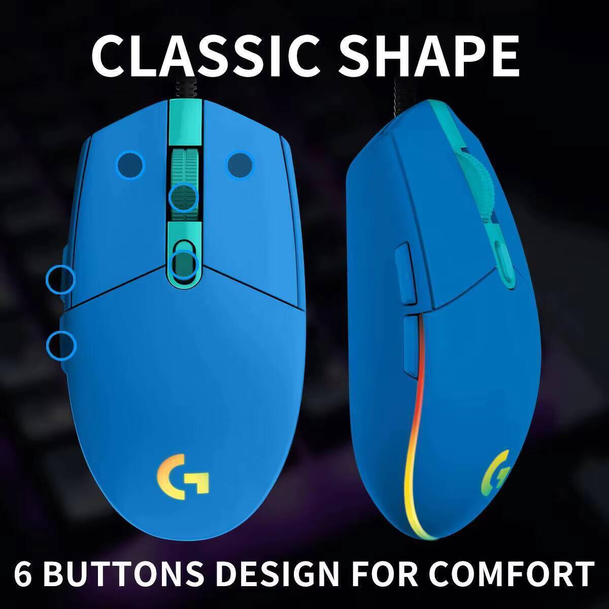 Logitech G203 Prodigy RGB Gami - Logitech Mouse G203 recensie en prijs