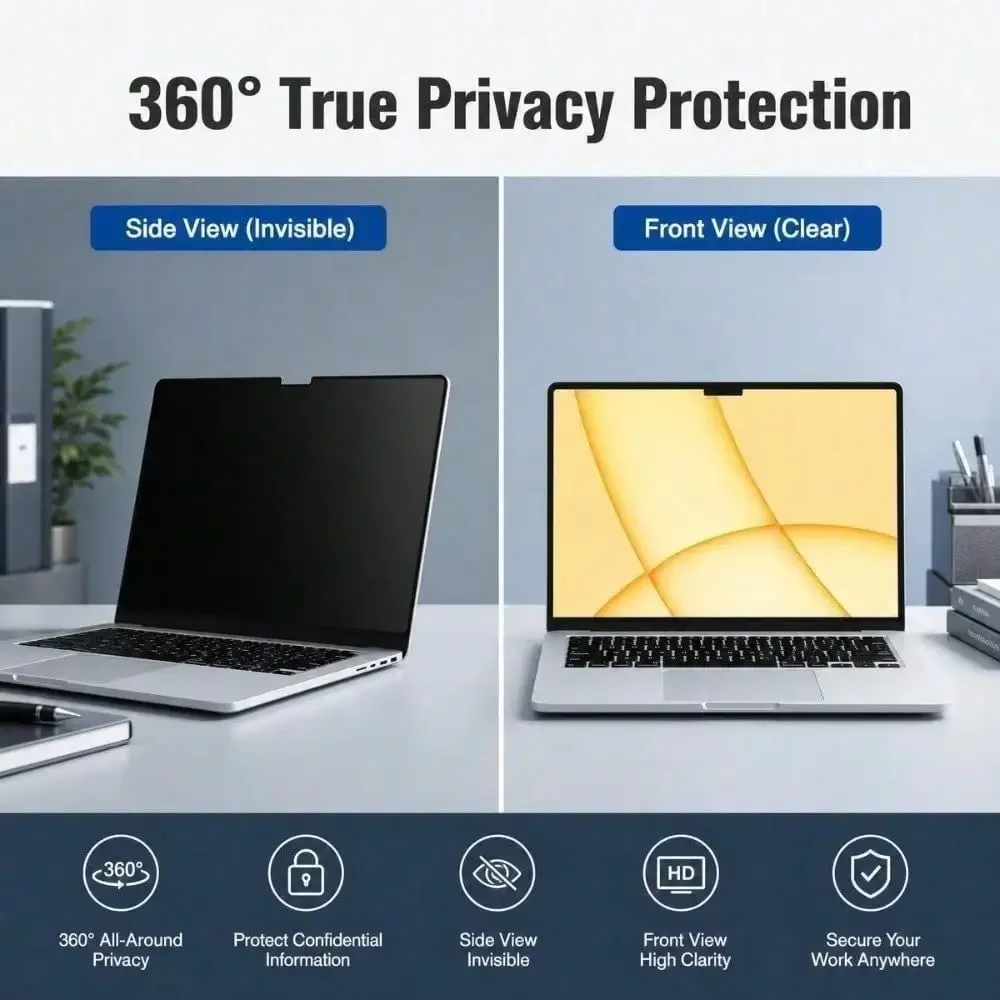 Magnetische privacyfilter voor - Privacy Screen Filter recensie en prijs
