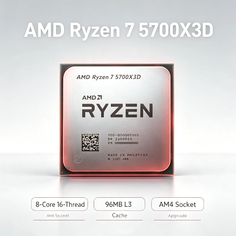 Ryzen 7 5700X3D AM4 Bulk CPU 3 - Amd Cpu Ryzen 7 recensie en prijs