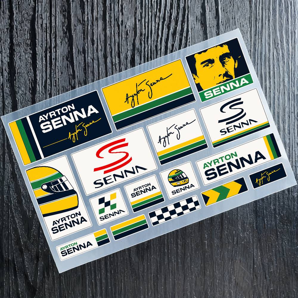 A-Ayrton S-Senna Stickers Auto - Laptop Accessories Ideas recensie en prijs