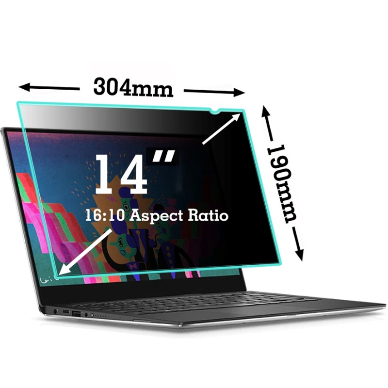 14 inch (16:10)-304*190mm Comp - Privacy Screen Filter recensie en prijs