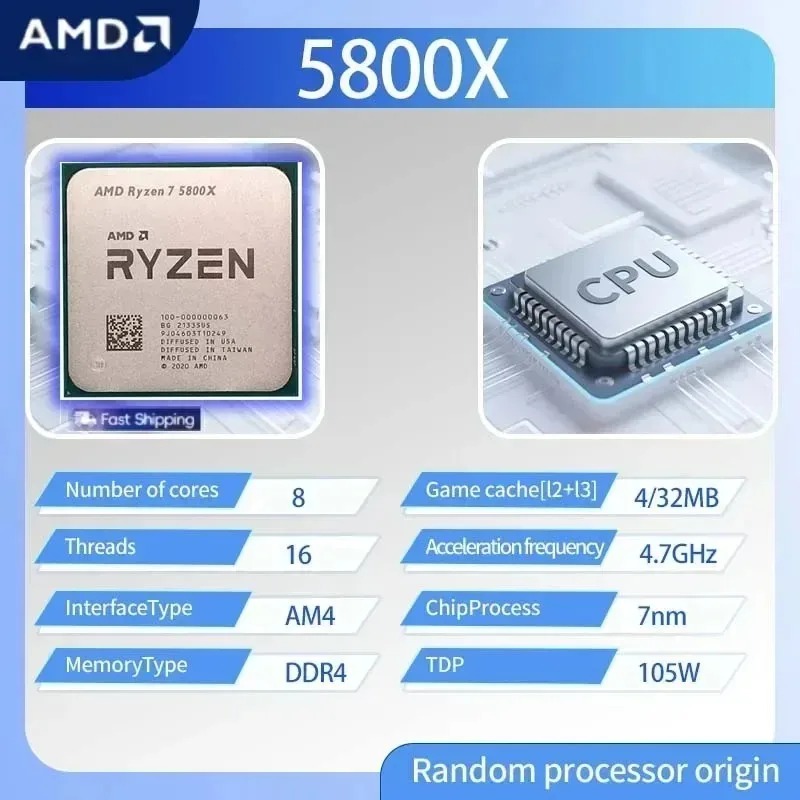 AM4 Socket 2026 Nieuwe AMD Ryz - Amd Cpu Ryzen 7 recensie en prijs