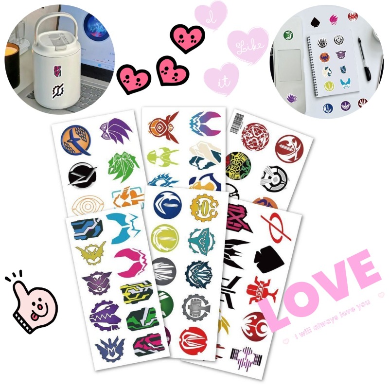 60 vellen Kamen Rider logo-sti - Laptop Original Accessories recensie en prijs